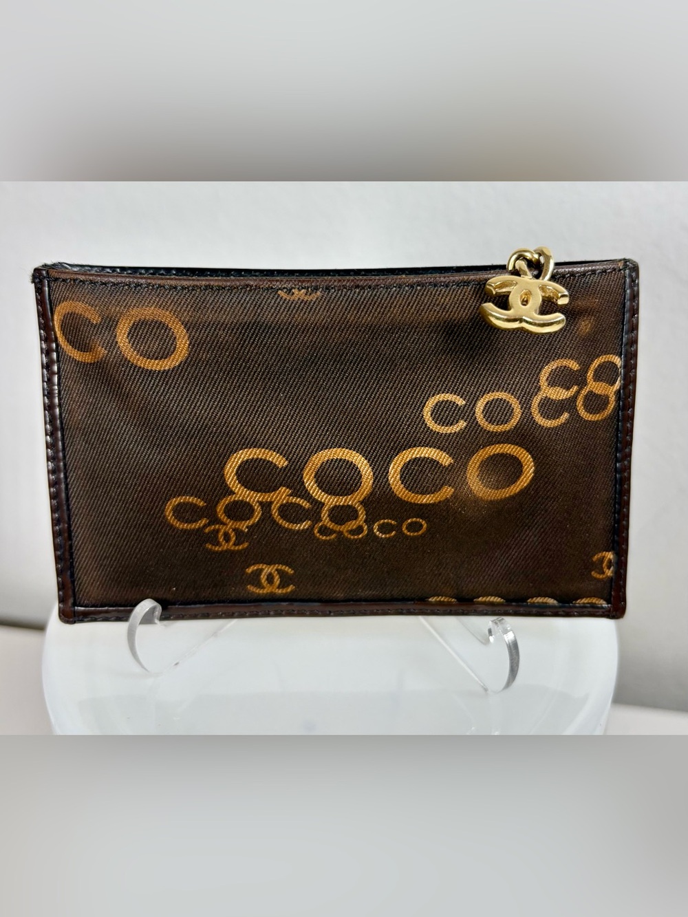 CHANEL "Coco" Card / Coin Case